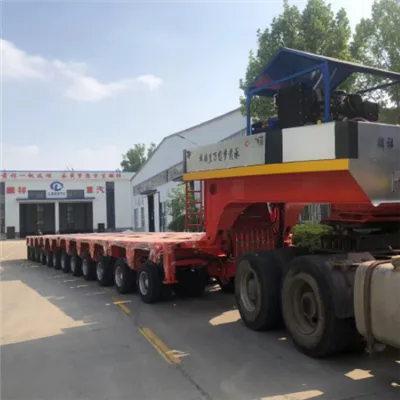 Modularna prikolica s 10 osovina
